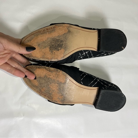 Isaac Mizrahi Black and White Slip on Loafers Sz 8 - Picture 6 of 7